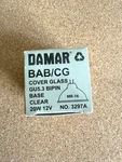 Damar Bab/cg Halogen Bulb Clear MR-16 20 12V No. 3297A New. Price: $9.89.
