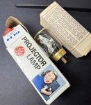 Vintage Dca Projector Projection Lamp Bulb - 150 Watts, 21 Volts, Made Usa Open. Price: $29.69.