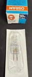Osram 64415F 10W 12V Frosted G4 Base New. Price: $12.97.