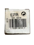 General Electric Lamp Bulb Efr 15V 150W New. Price: $25.00.