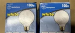 Westinghouse G25 Globe 100W 120V White Bulbs. Open. Price: $19.99.