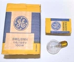 Bmg Bmh 100W 120V S11 Dc Bayonet Photo Projector Light Bulb Studio Lamp Ge 29216 New. Price: $7.95.