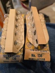 2 Box Of 16 Total General Electric 136 Miniature Base Lamps Light Bulbs Used. Price: $22.25.