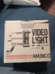 Ambico Video Light Model V-0200/12V-100W Used. Price: $11.66.