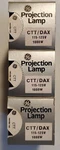 Nos Lot Of (3) Genuine Ctt Dax 1000W 115-125V Projection Lamps Pn 29939 New. Price: $17.95.