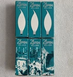 Vintage Zampa Frosted Candelabra Light Bulbs 1740KF 40W 120V Lot Of 6 New. Price: $9.84.