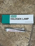 Ushio Evr 500W 120V E11 T4 Clear Halogen Lamp Lot Of 8 New. Price: $100.00.