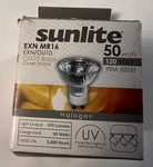 One (1) Sunlite Manufacturing Halogen Bulb Mr 16 50 Watt New. Price: $22.00.