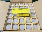 (60 Bulbs) Ge 100W Frosted White Light Bulbs, A19, 1680 Lumens, 130V, New Sale. Price: $225.00.