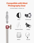 Heavy Duty Light Stand With Casters, Reflector Shooting New. Price: $112.56.