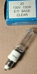 (5) Hikari 150W 130V E11 Clear Light Bulbs New. Price: $30.33.