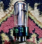 Vintage 12V6GT Vacuum Tube, Sylvania, Mfd For Conn Tested 100 % Of Nos Used. Price: $14.75.