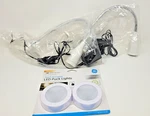 Limelights White Led Clip Desk Lamp Set - 2 Pack Nwot Flexible Gooseneck Gift New. Price: $24.50.