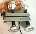 Vtg Sears Roebuck Folding Photo Movie Light Bar, 2 & 4 Lamp W Bulbs. Price: $76.32.