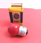 Bms 7-1/2S/R 7.5W 120V E26 Base Red Dark Room Photo Light Bulb Lamp New Ge 30219. Price: $12.95.