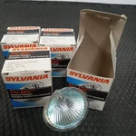 Lot Of New Sylvania Tru-aim #58327 MR16 12V 50W Light Bulbs Made In Germany. Price: $46.00.
