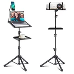 Lusweimi Projector Tripod Stand, 50 Laptop With 2 Shelves For New. Price: $71.00.