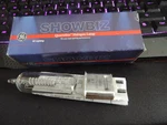 Ehg 750W 120V Halogen Light Bulb Showbiz Quartzline Lamp. New!! Open. Price: $10.99.